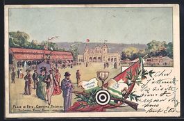 Yverdon, Tir Cantonal Vaudois 1899, Plac
