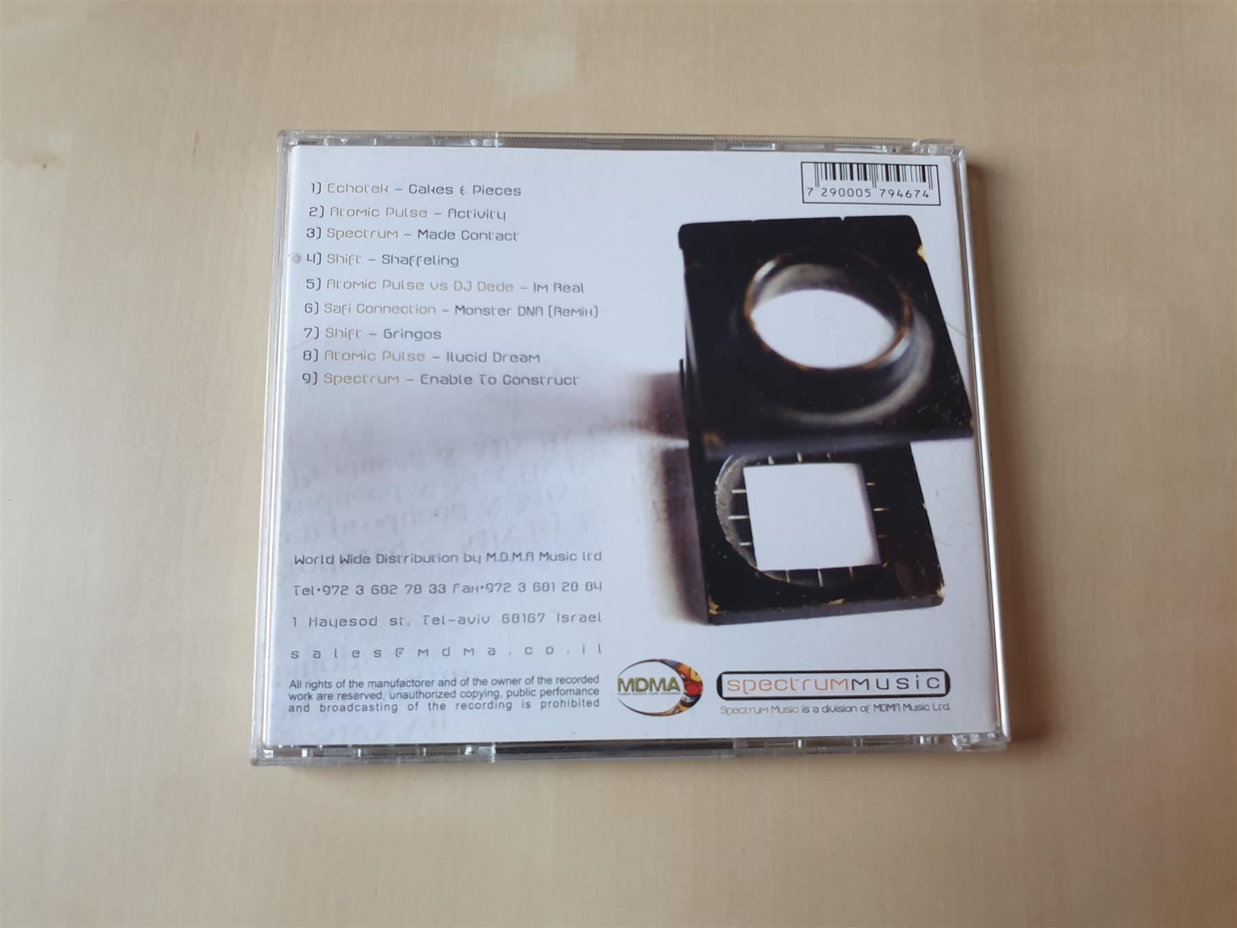 CD: Spectrumanalyzer by DJ Dede – Usato da Stansstad venduto da collectorsshop 1