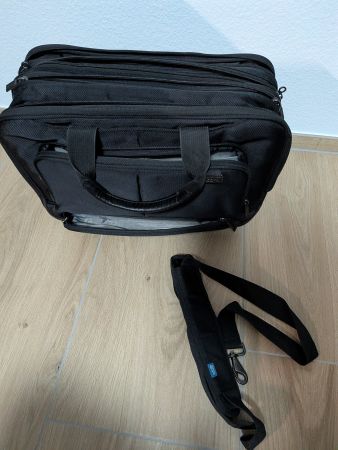 Dicota Laptoptasche schwarz - Dicota Traveller Twin PRO