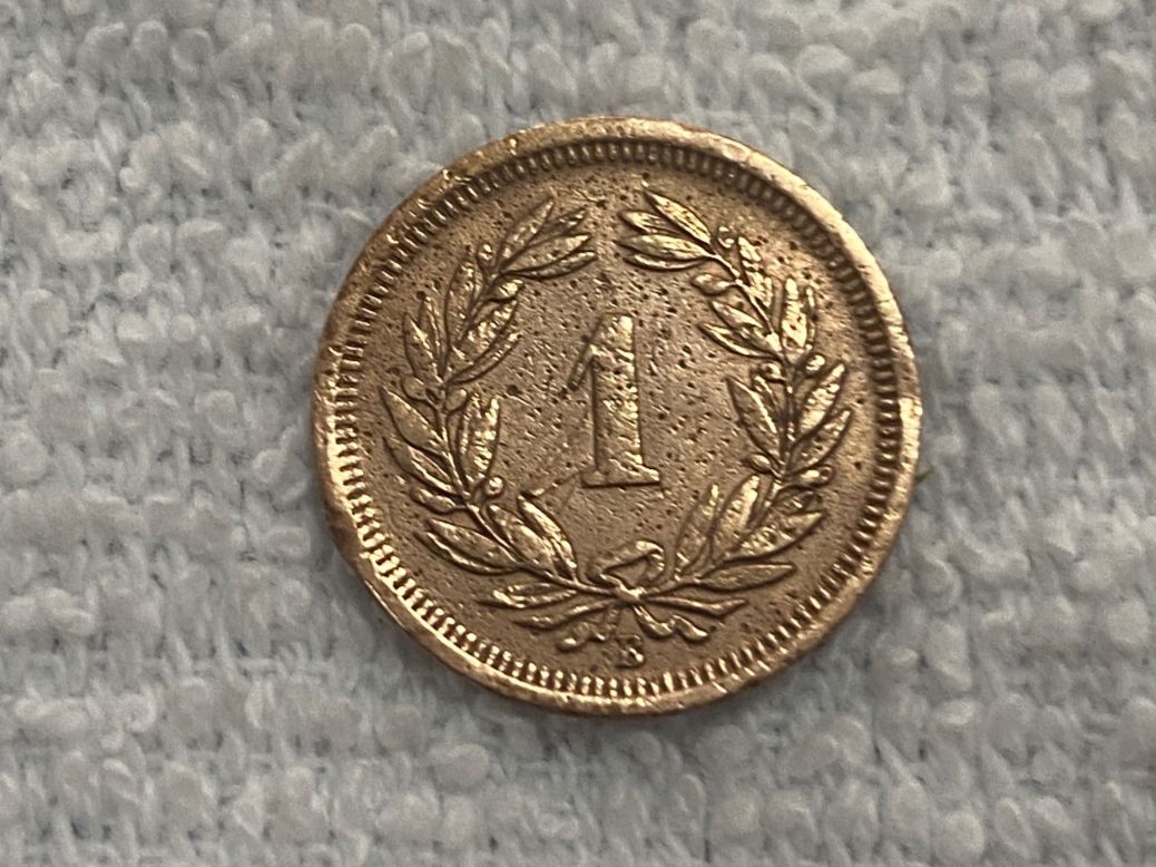 Alle Münzen: 1 centime/Rappen 1902 – Gebraucht aus Nyon von Ilmi09