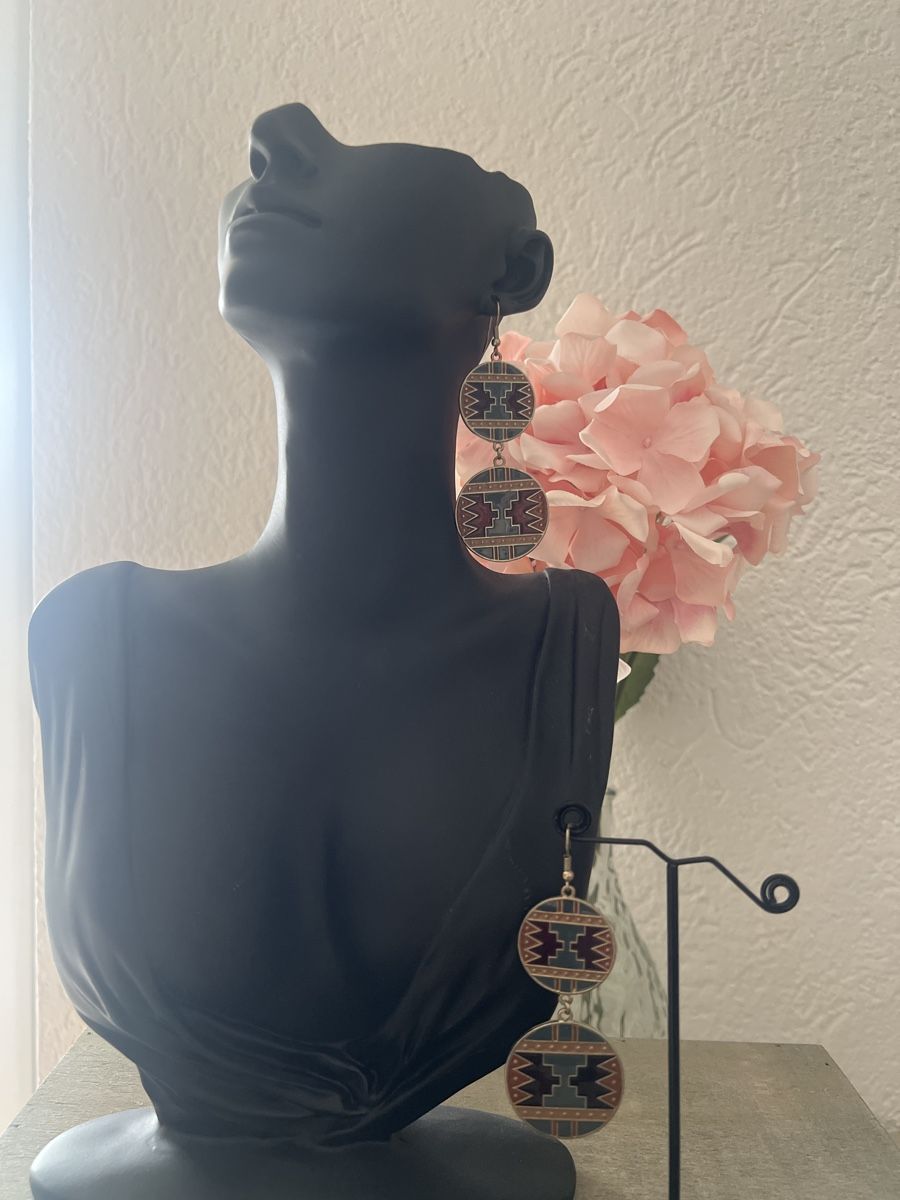 Orecchini pendenti & Orecchini a lobo: Elegante Ohrhänger, Ethno-Stil – Usato da Seon venduto da Sunny-Schmuck78