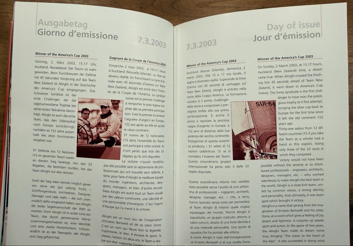 Tous les timbres: Jahrbuch 2003, komplett – D'occasion à Altdorf UR par Sanna08 3