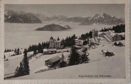 RIGI-KALTBAD  mit Nebelmeer