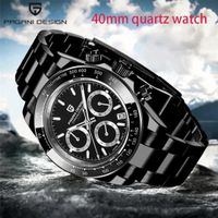 Pagani Herren, Designer Uhr schwarz Neu!