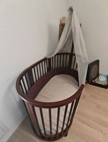 Stokke Sleepi Babybett dunkelbraun mit Zubehör gebrauchten 