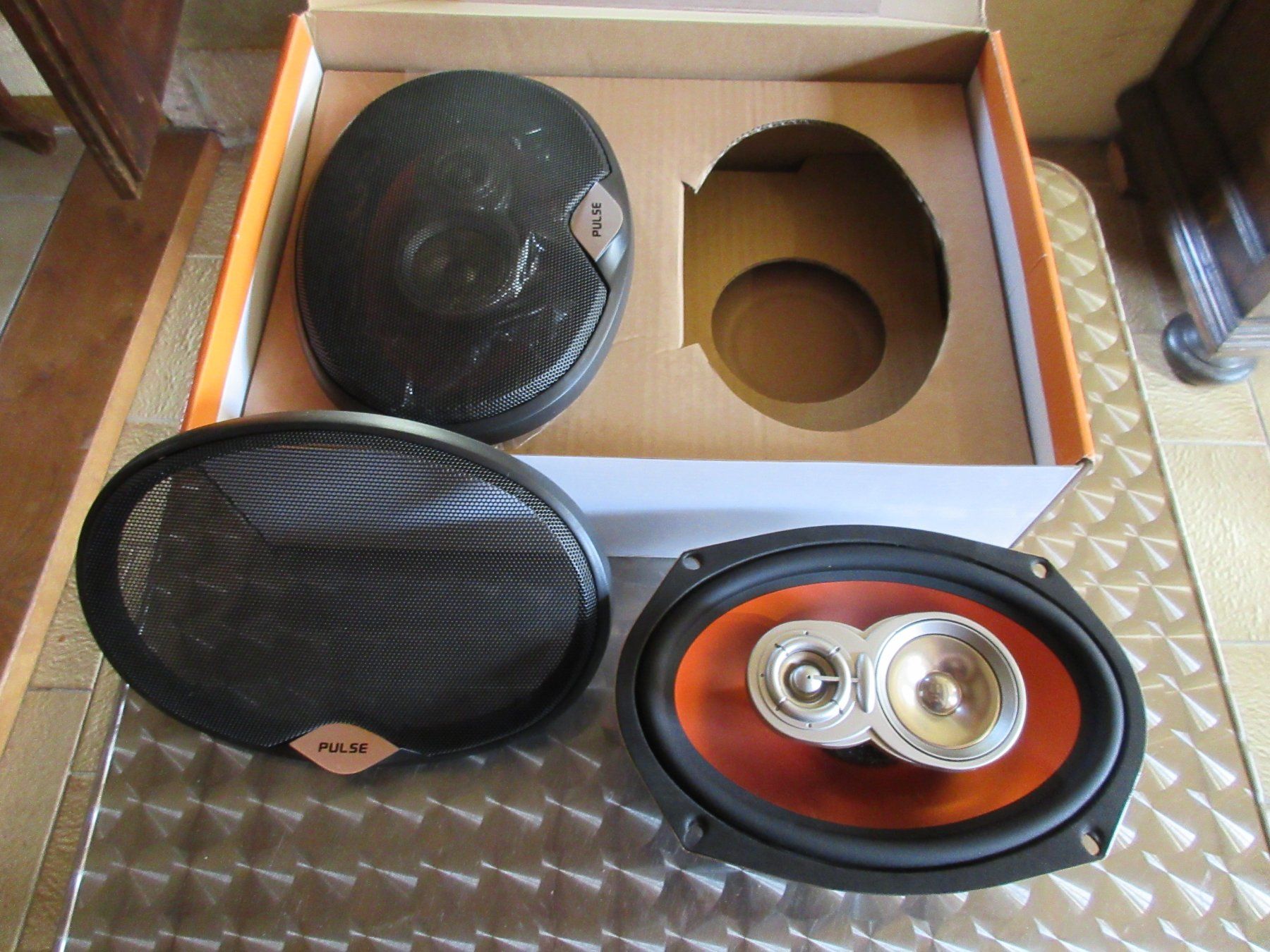 Lautsprecher: 2 haut-parleur Pulse PSPK369 ovale 200W – Neu und originalverpackt aus Champagne von nan_2dwz