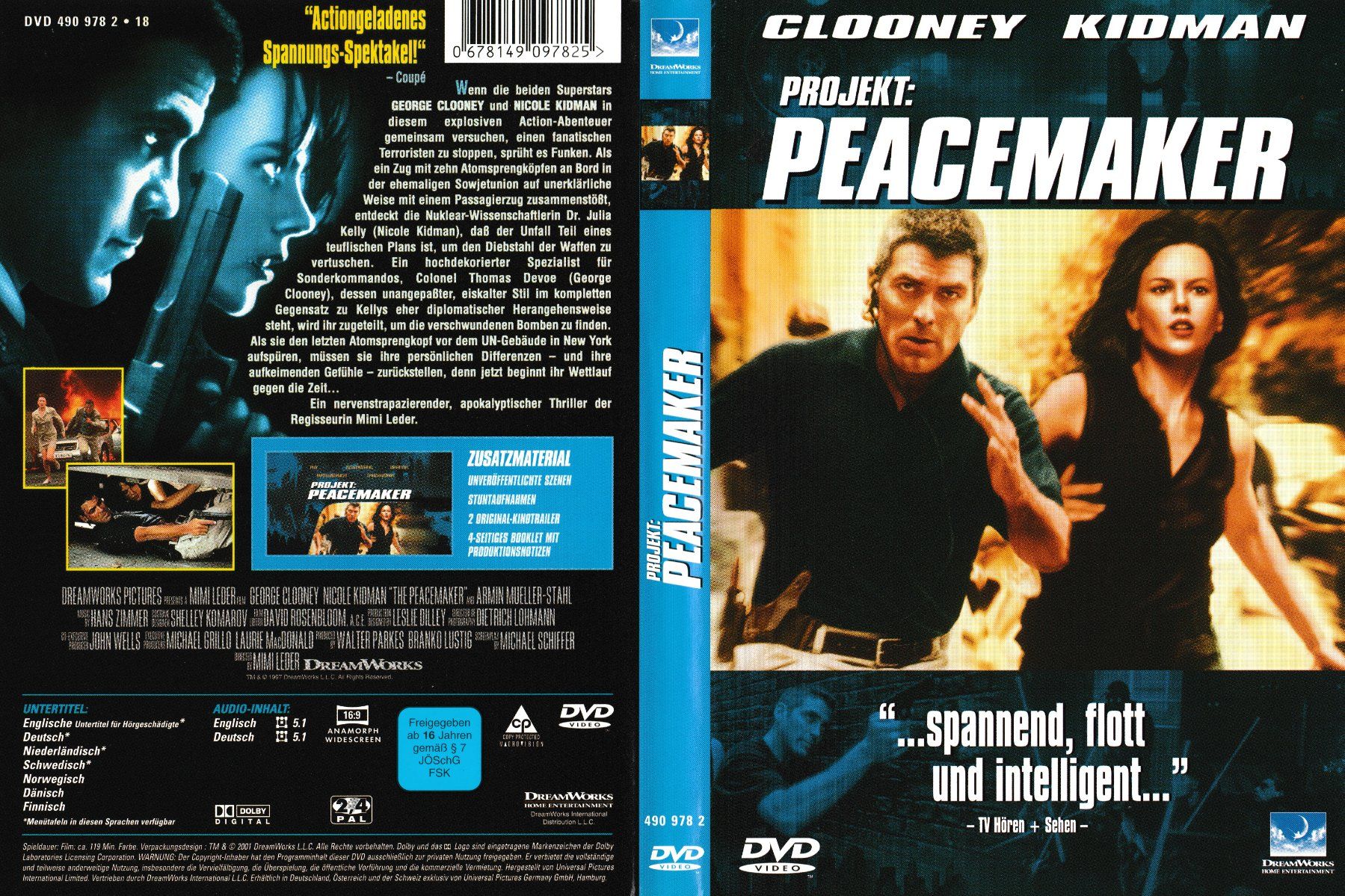 Tutti i DVDs: DVD - Projekt: Peacemaker – Usato da Langnau am Albis venduto da MediaRescuerKeLoX