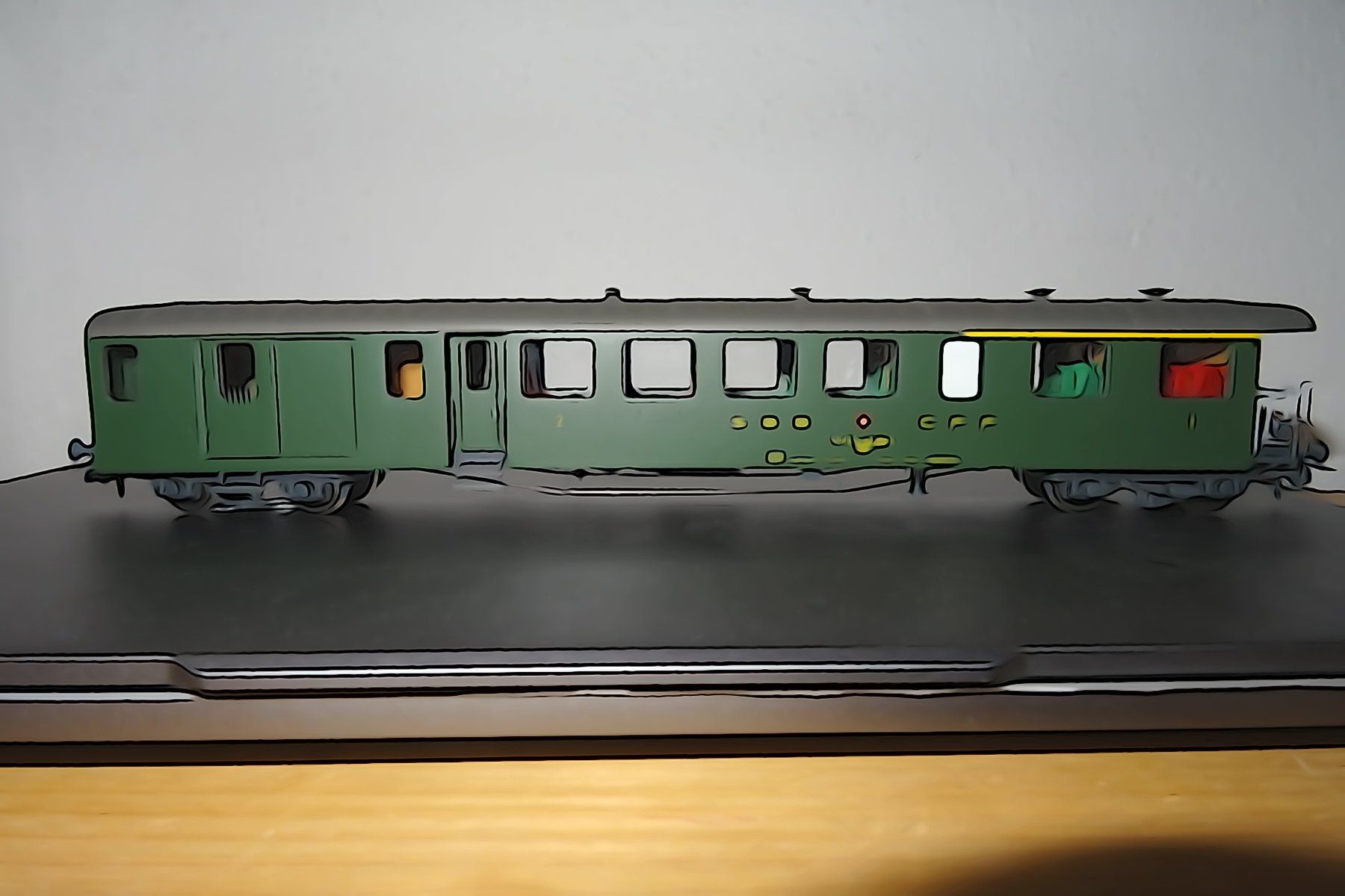 RailTop Modellini di ferrovie: Railtop vagon voyageur – Usato da Bigorio venduto da hp_41