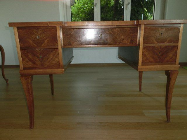 Scrivanie: Biedermeier Tisch Nussbaumholz – Usato da Zürich venduto da sib_dj8h 1