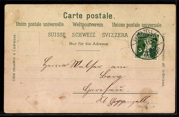 Ansichtskarten: AK Heiden /Appenzell, Schulhaus – Gebraucht aus Berlin von bartko-reher 1
