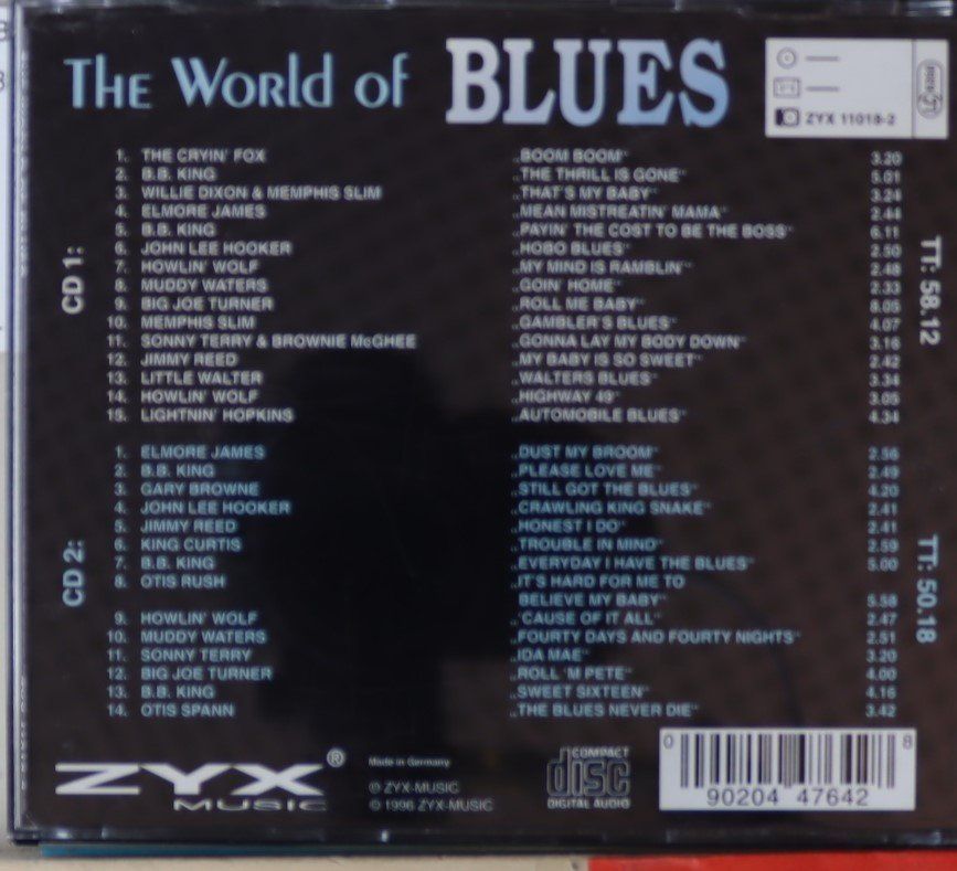 CD: The World Of Blues – Usato da Luzern venduto da CONTENTI 2