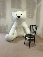 XXL Plüsch Eisbär Kuscheltier Plüschtier Lebensgross