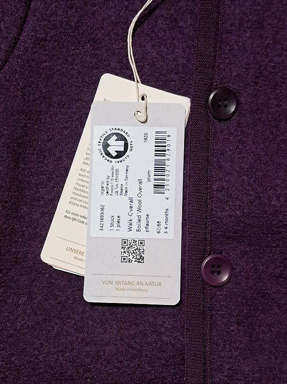 Disana Giacche & Cappotti: Neu Disana Wollwalk 62/68 – Nuovo e nell'imballaggio originale da Bergdietikon venduto da Staphylococcus 3