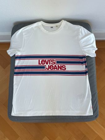 Levi’s T-shirt – Blanc – XL – Loose fit