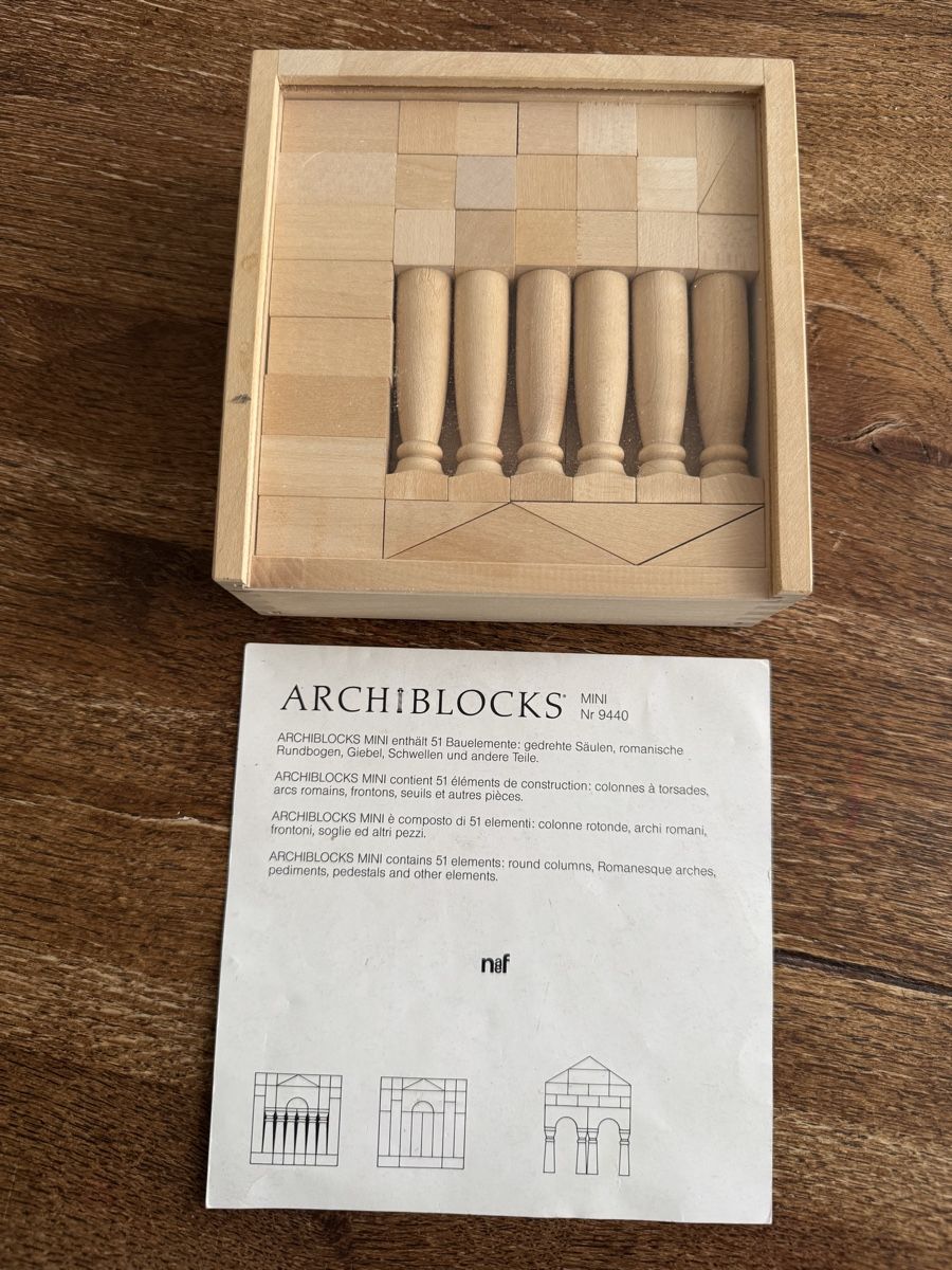 Naef Spiele: Naef Archiblocks mini Ne 9440 – Gebraucht aus Basel von good_forms