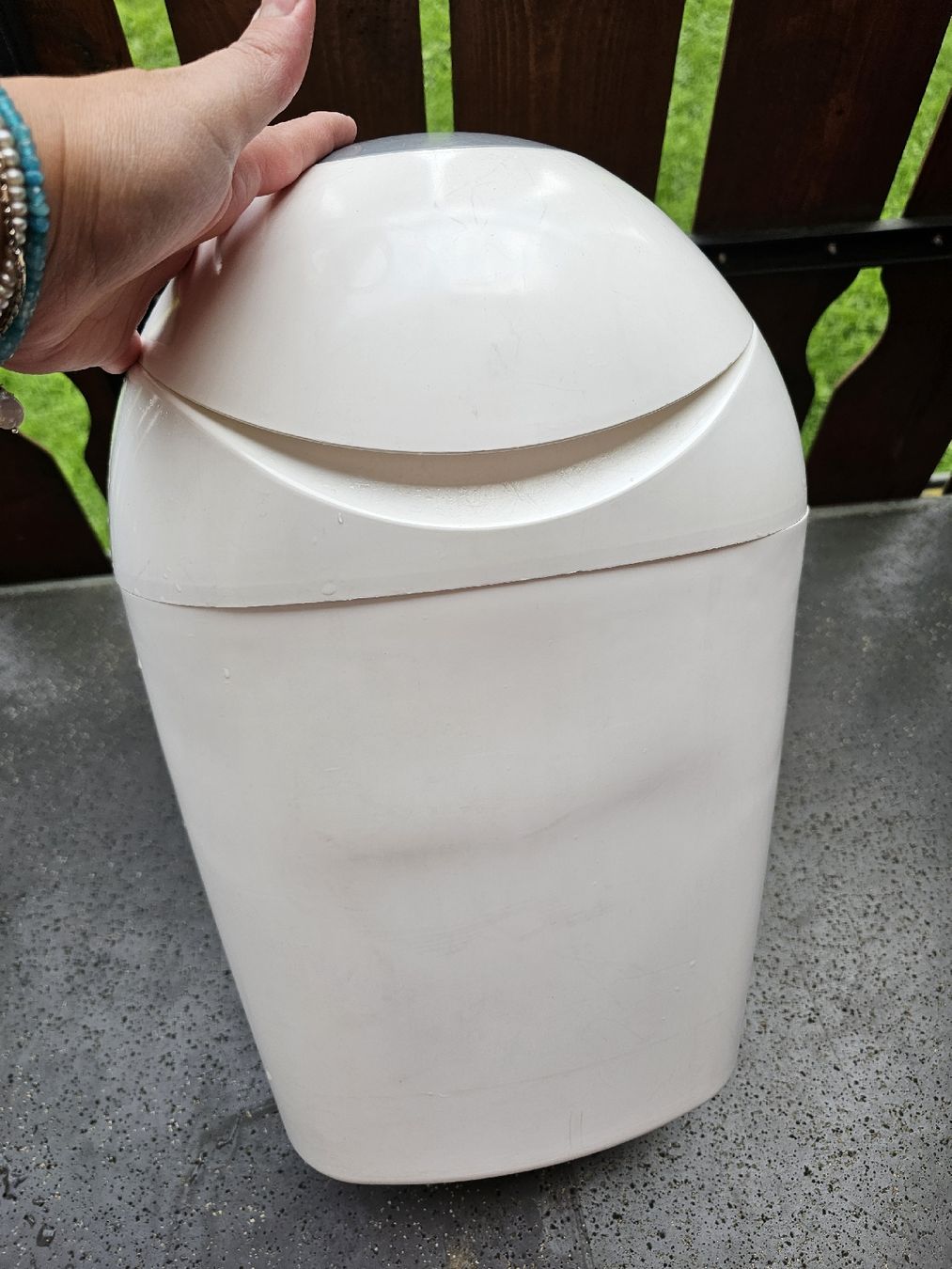 Tommee Tippee Cestini per rifiuti: Tommee Tippee Windelweimer – Usato da Schwyz venduto da Francesca54 1