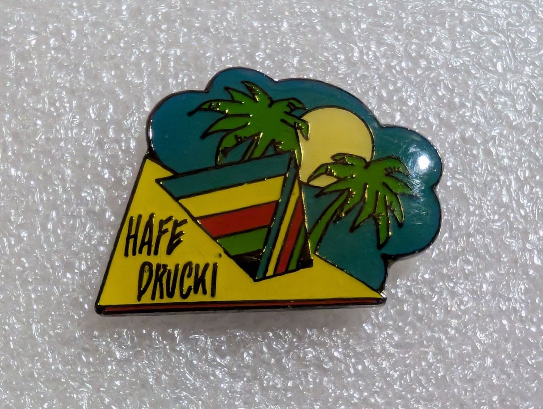 Placchette & Badge: Ansteckpin 239: Hafe Drucki – Usato da Oppligen venduto da Pin-Fall-Shop