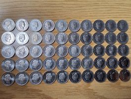 10 Rappen 1969/2019 - Lot 50 Stück!
