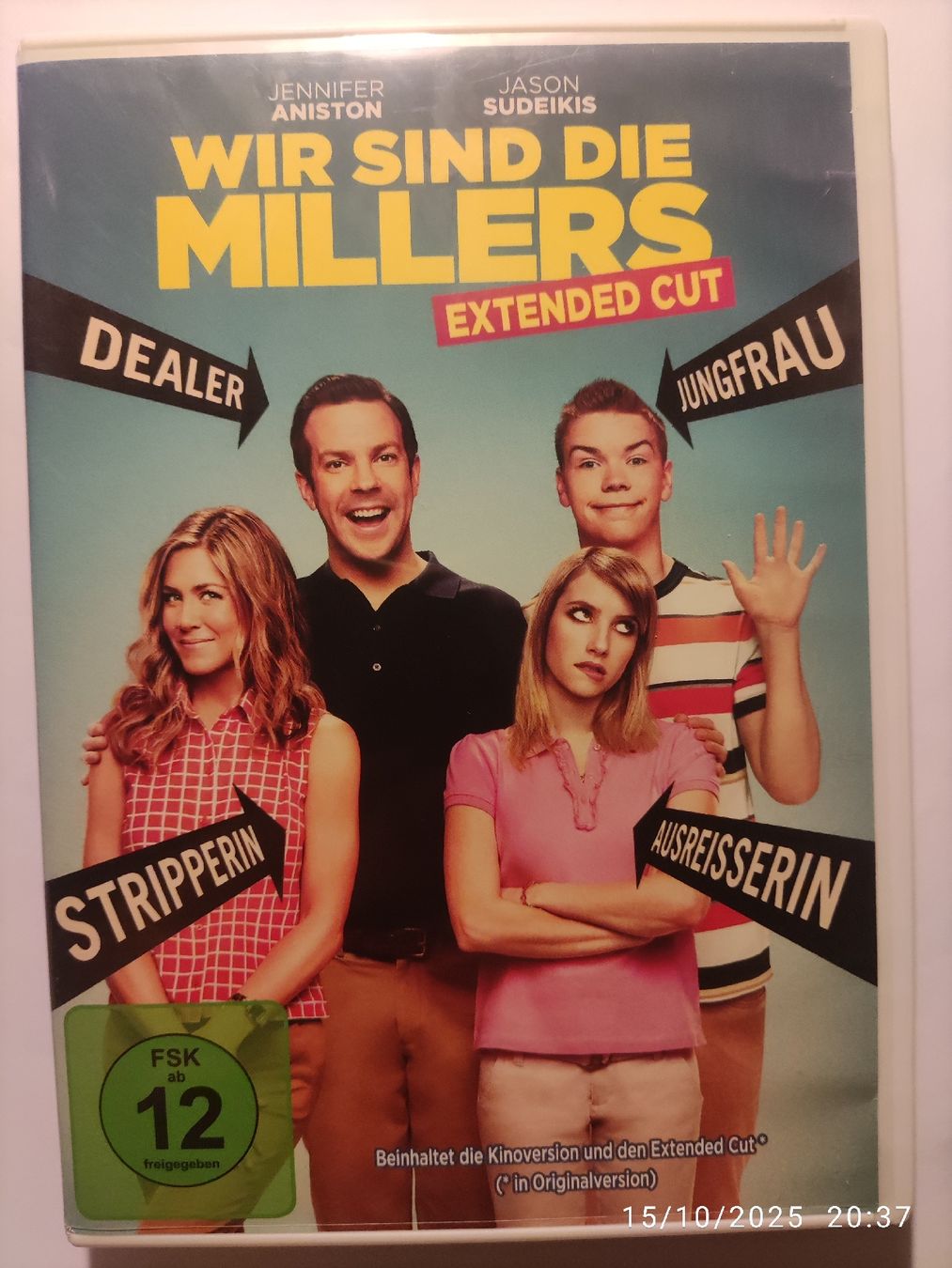 Tutti i DVDs: Wir sind die Millers: DVD – Usato da Basel venduto da Alacant