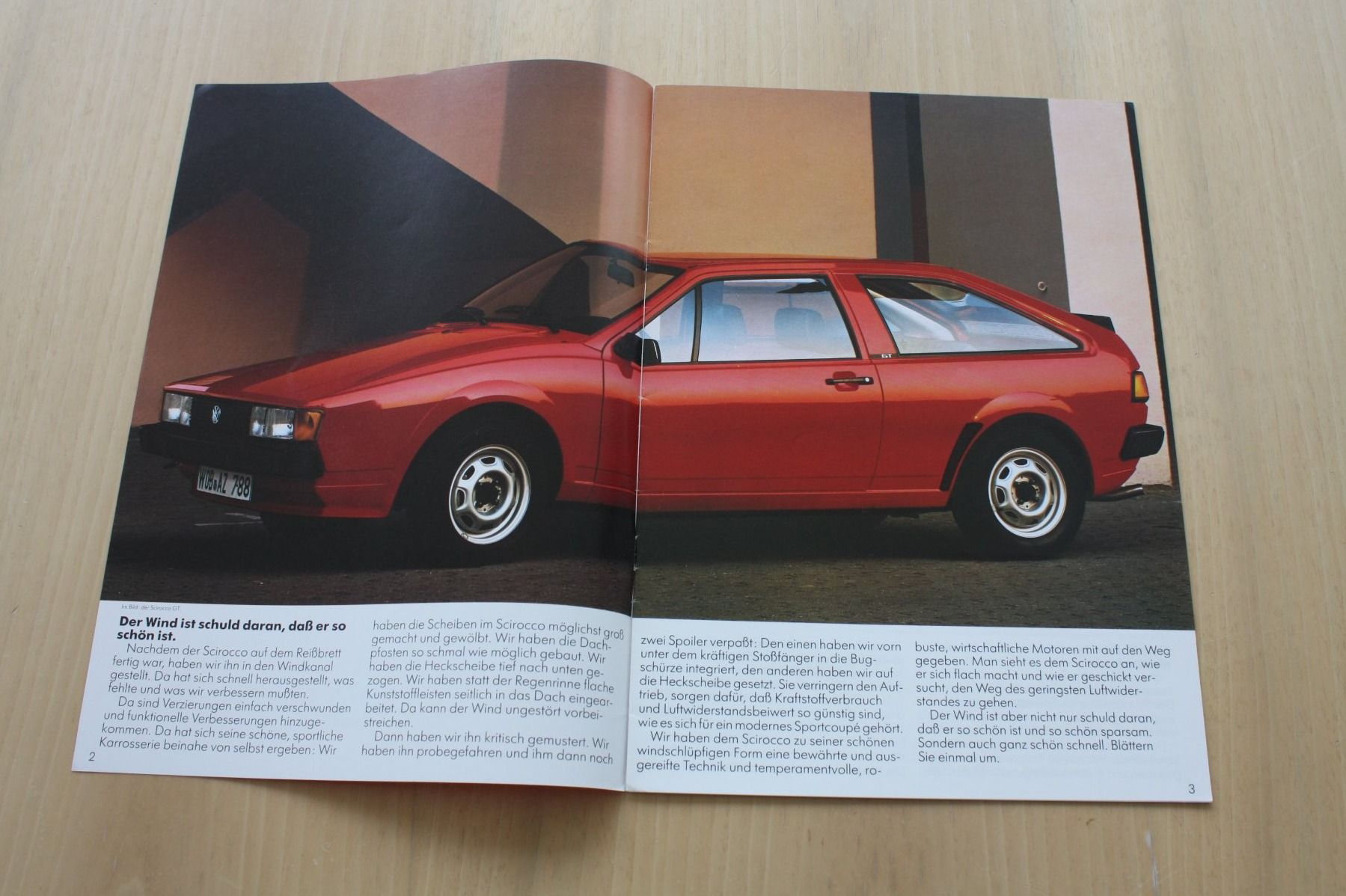 VW Documenti: VW Scirocco Prospekt 1/1984 – Usato da Wikon venduto da erwin400 1