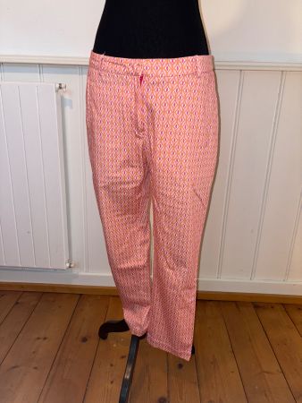 Sommerliche Hose mit Muster, Grösse 38, selten getragen