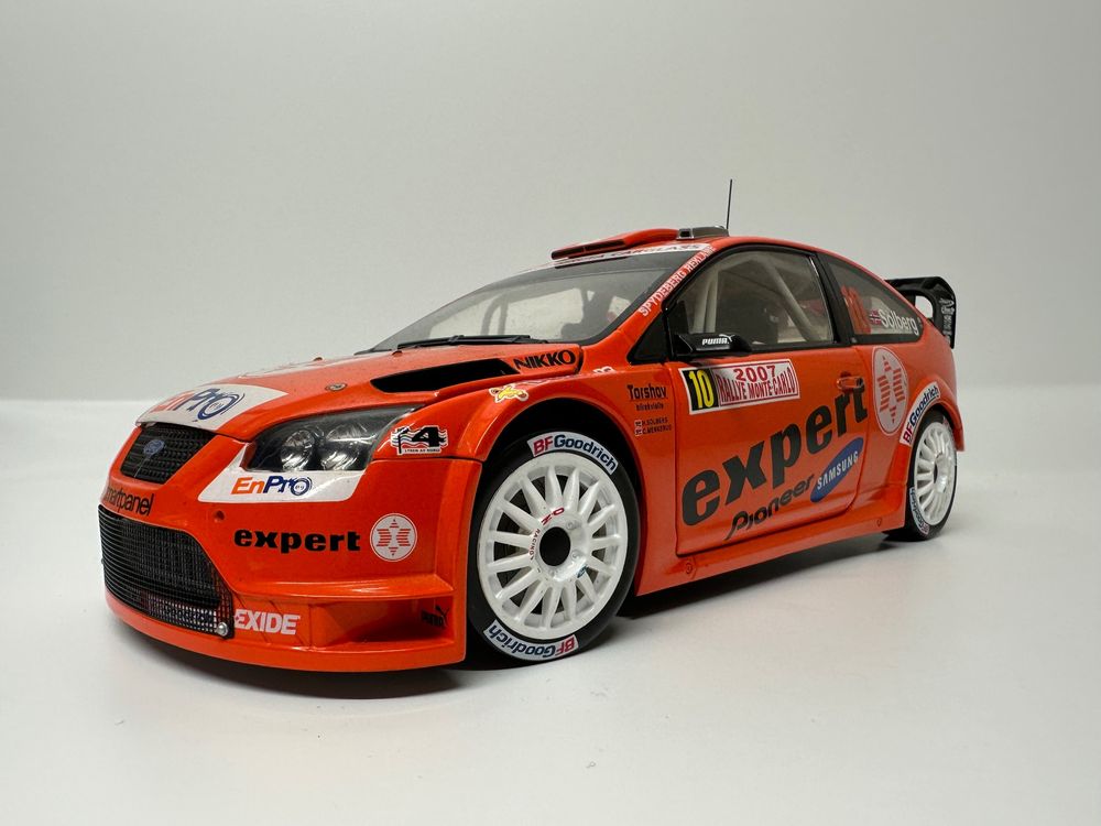 Ixo - IXO Altaya Ford Focus RS WRC Rallye Monté Carlo 2008 Hirvonen Echelle 1/43 En Boite Vitrine Et Surboite Carton 1963189975