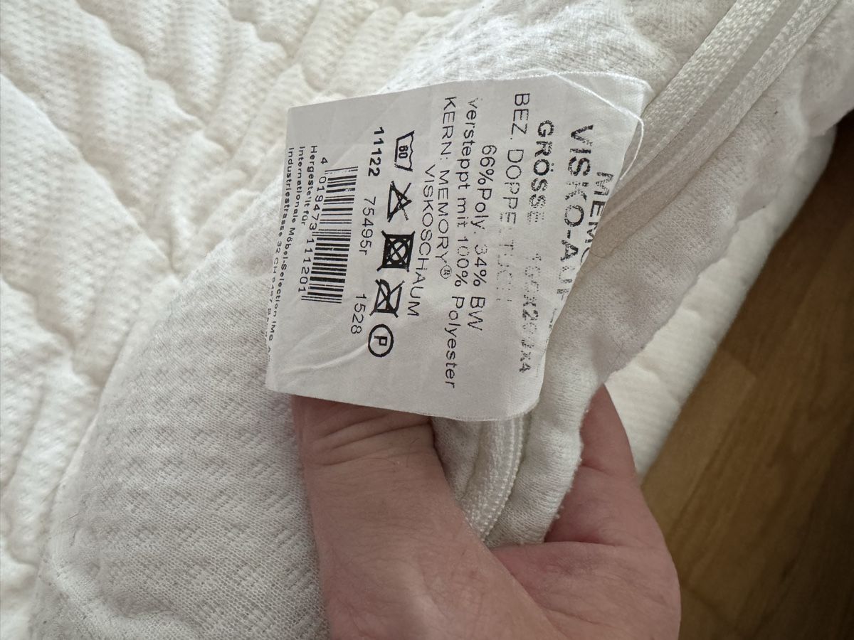 Materassi: Mattress topper – Usato da Zürich venduto da ErnstS_23 1