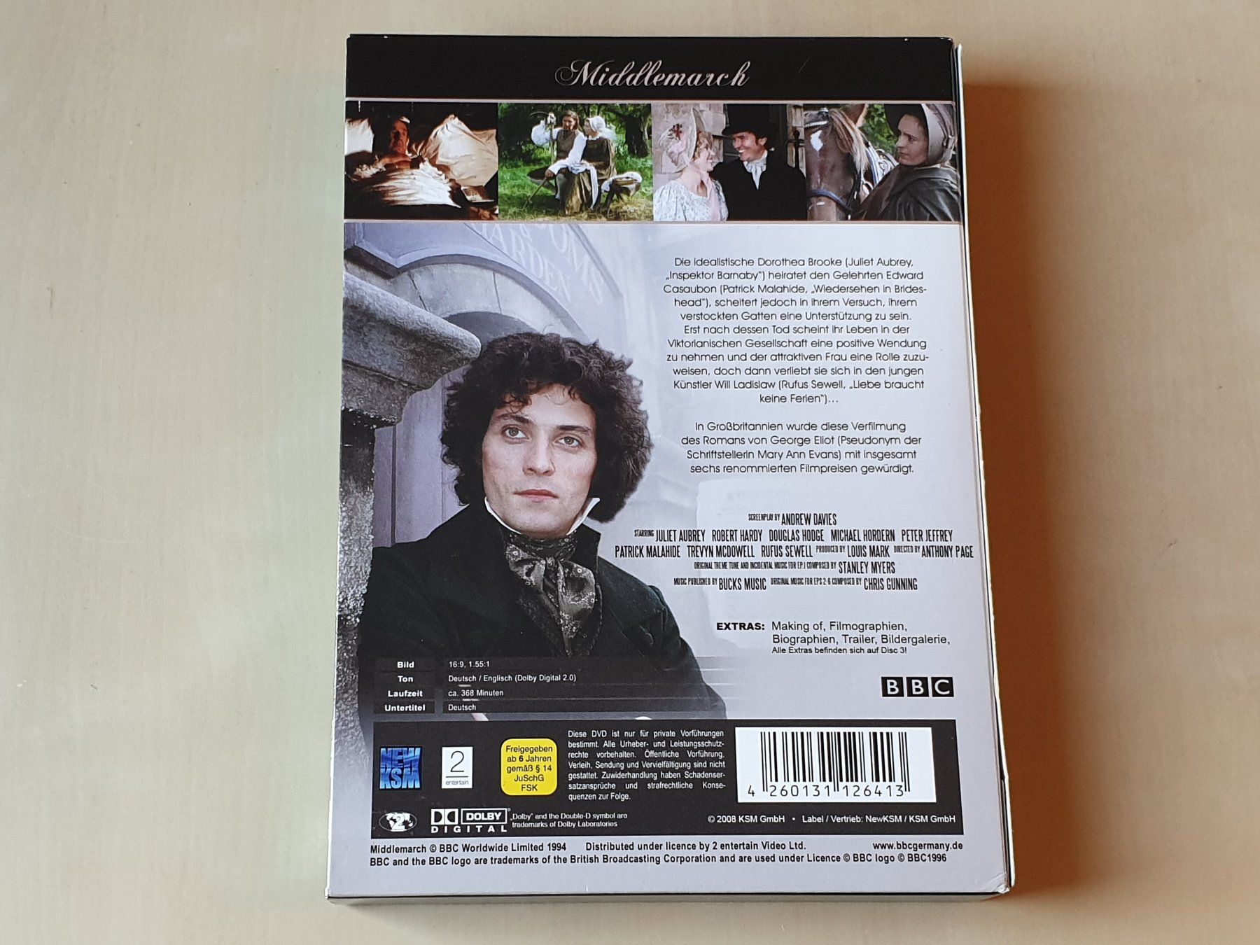 Alle DVDs: Middlemarch BBC – Gebraucht aus Stansstad von collectorsshop 1