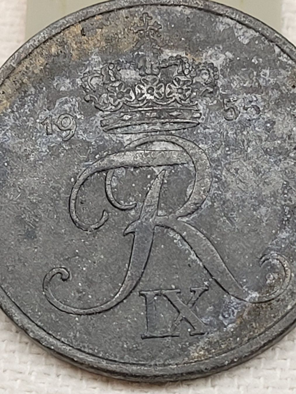 Tutti le monete: Pièce Danemark 5 Ore 1955 Roi Frédéric IX – Usato da La Chaux-de-Fonds venduto da reu_kx5l 2