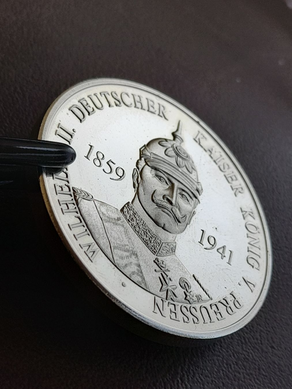 Medaglie: Medaille  Wilhelm II 1941 – Usato da Basel venduto da Basel_20 2
