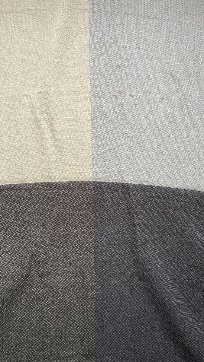 H&M Foulards, Tücher & Schals: Schöner Winterschal, grau/beige gestreift – Gebraucht aus Neftenbach von litta_00 1