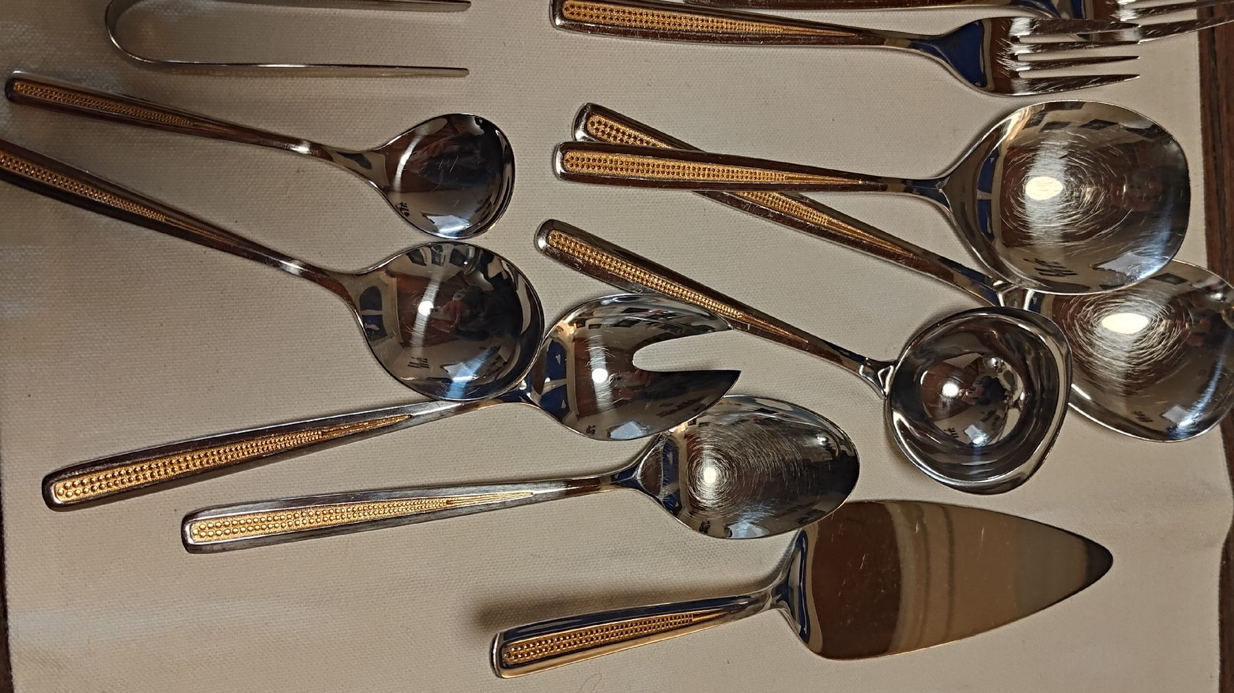 WMF Set di posate: WMF AROSA VERGOLDET – Usato da Illnau venduto da Sefan 2