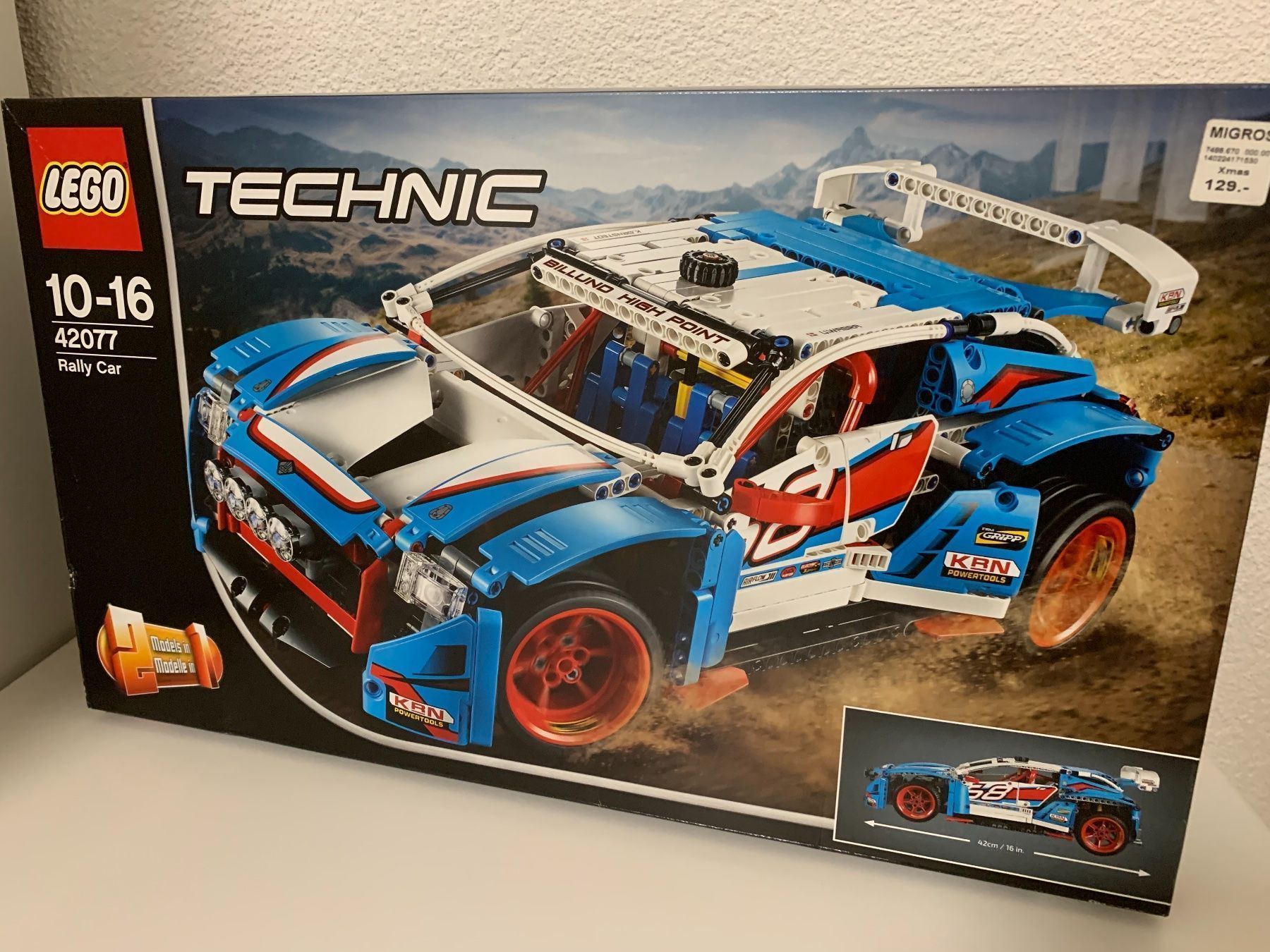 Giochi: Grosser Lego Technic Rallye Rennwagen – Nuovo e nell'imballaggio originale da Wegenstetten venduto da Sportcrispy 3