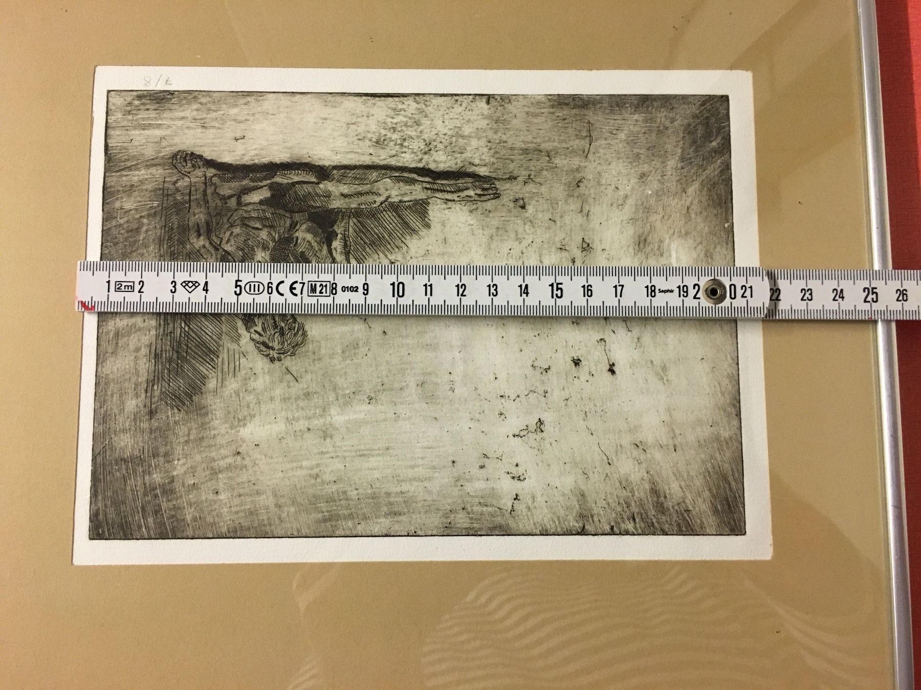 Poster & Bilder: Radierung Anonyme ? Nummeriert  7/8 – Gebraucht aus Lanzenhäusern von vic63 6