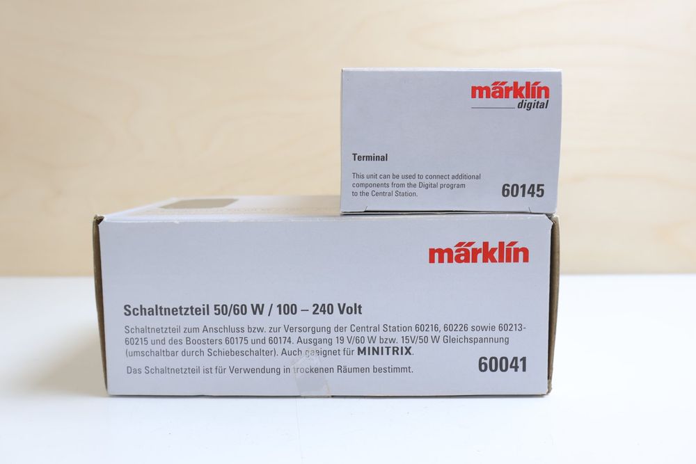 Bloc Alimentation Märklin 60041 - 19V/60W Pour Central Station Train Miniature