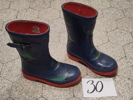 Gummistiefel Kinder Grösse 30 mit Dinos joules guter Zustand