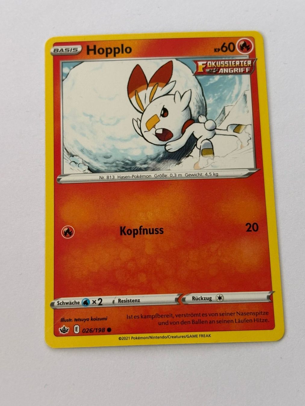 Pokémon Carte collezionabili: Hopplo 026/198 – Usato da Herisau venduto da Seyashop_2