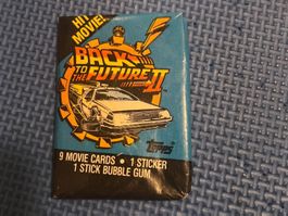 Back to the Future Part II Movie Cards Pack sealed Topps