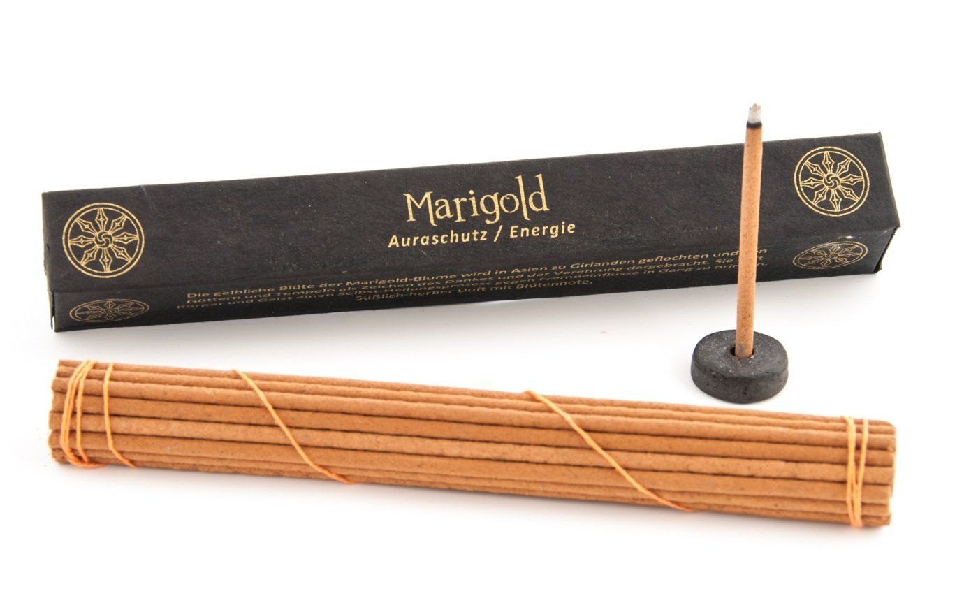 Candele: Räucherstäbchen Marigold - Tibetan Line – Nuovo e nell'imballaggio originale da Mauren venduto da Yeelen