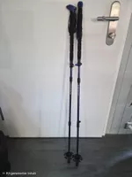 1 Paar Laufstöcke Marke Kaikkialla schwarz