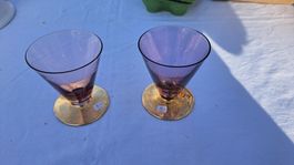deux petits verres des années 50