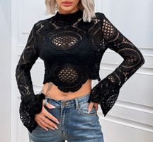 Spitzentop Grösse S