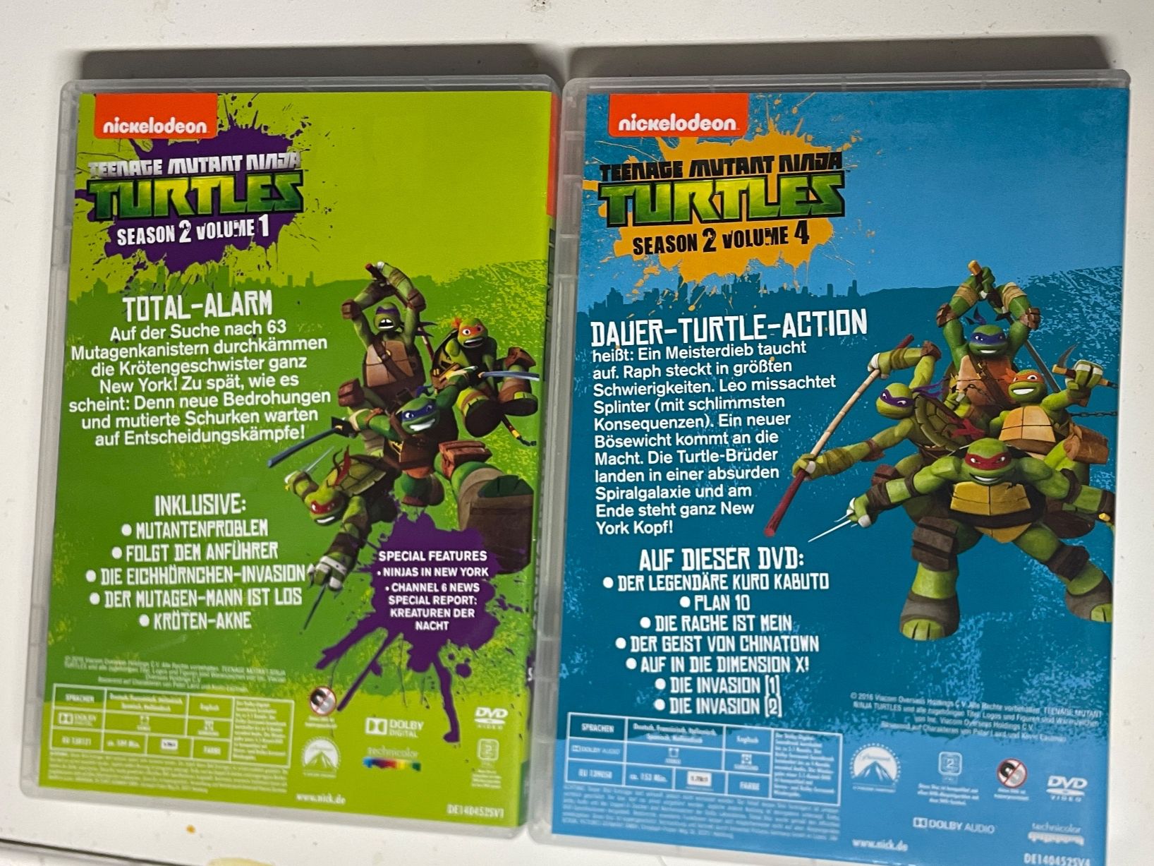 Tutti i DVDs: Ninja Turtles Teenage Mutant – Usato da Muri b. Bern venduto da AdidasCollector 4