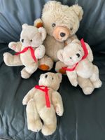 Mamma Theddybär mit  Drilingen  Neu