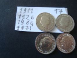 5 Rp lot 1911-1926-1964-1971  (17)