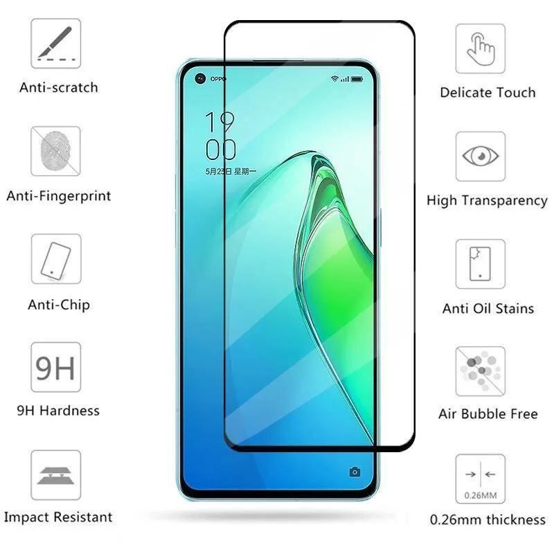 Cover & Protezioni schermo: 3D Panzerglas Folie OPPO Reno 8 Pro – Nuovo e nell'imballaggio originale da Zürich venduto da Store-247