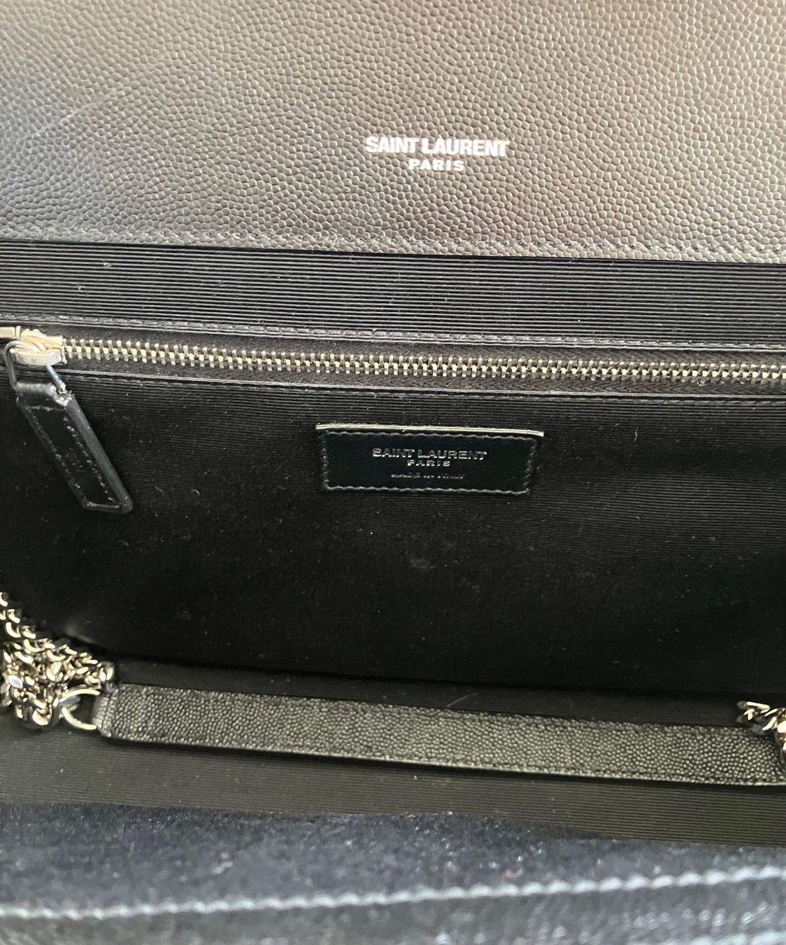 Saint Laurent Borse da donna: YSL Saint Laurent Envelope medium black – Usato da Adliswil venduto da speed955 7