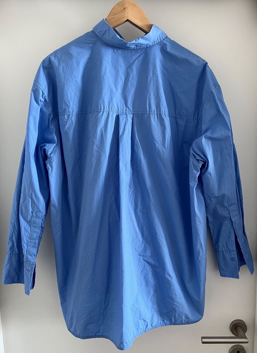 Camicette: Hemdbluse Baumwolle bleu, Grösse 42 – Usato da Zollikon venduto da Svch 4