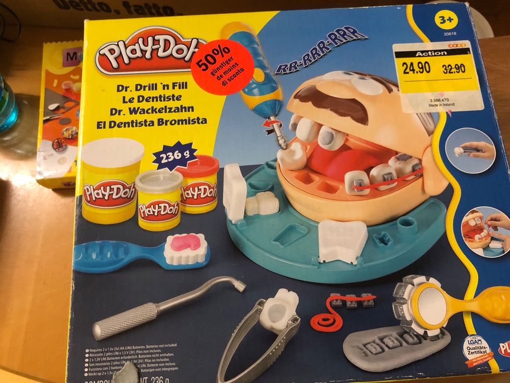 PLAY DOH Dr.WACKELZAHN (Gebraucht) in Wattwil für CHF 5 – mit Lieferung ...