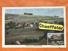 1918 Gruss aus Oberbütschel mit Handlung Trachsel